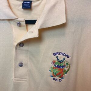 King Louie Men’s polo Birthday PH.D Embroidered Monster